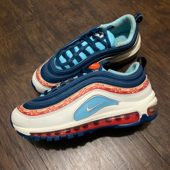 Nike Air Max 97 Blue Teal size Force Summit